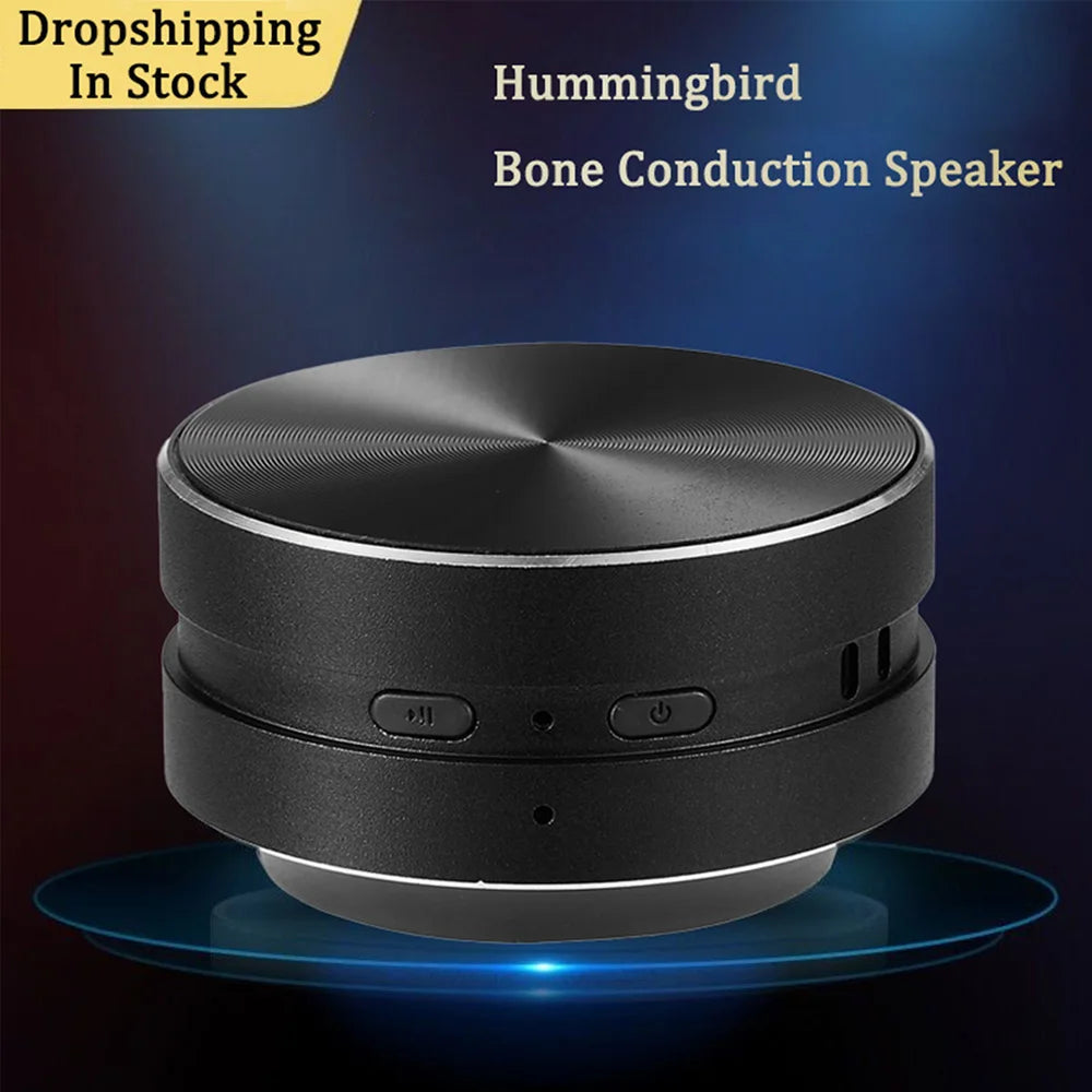 2025 Hot Bone Conduction Speaker Bluetooth-Compatible TWS Wireless Stereo Sound Hummingbird Speaker Dropshipping Wholesale