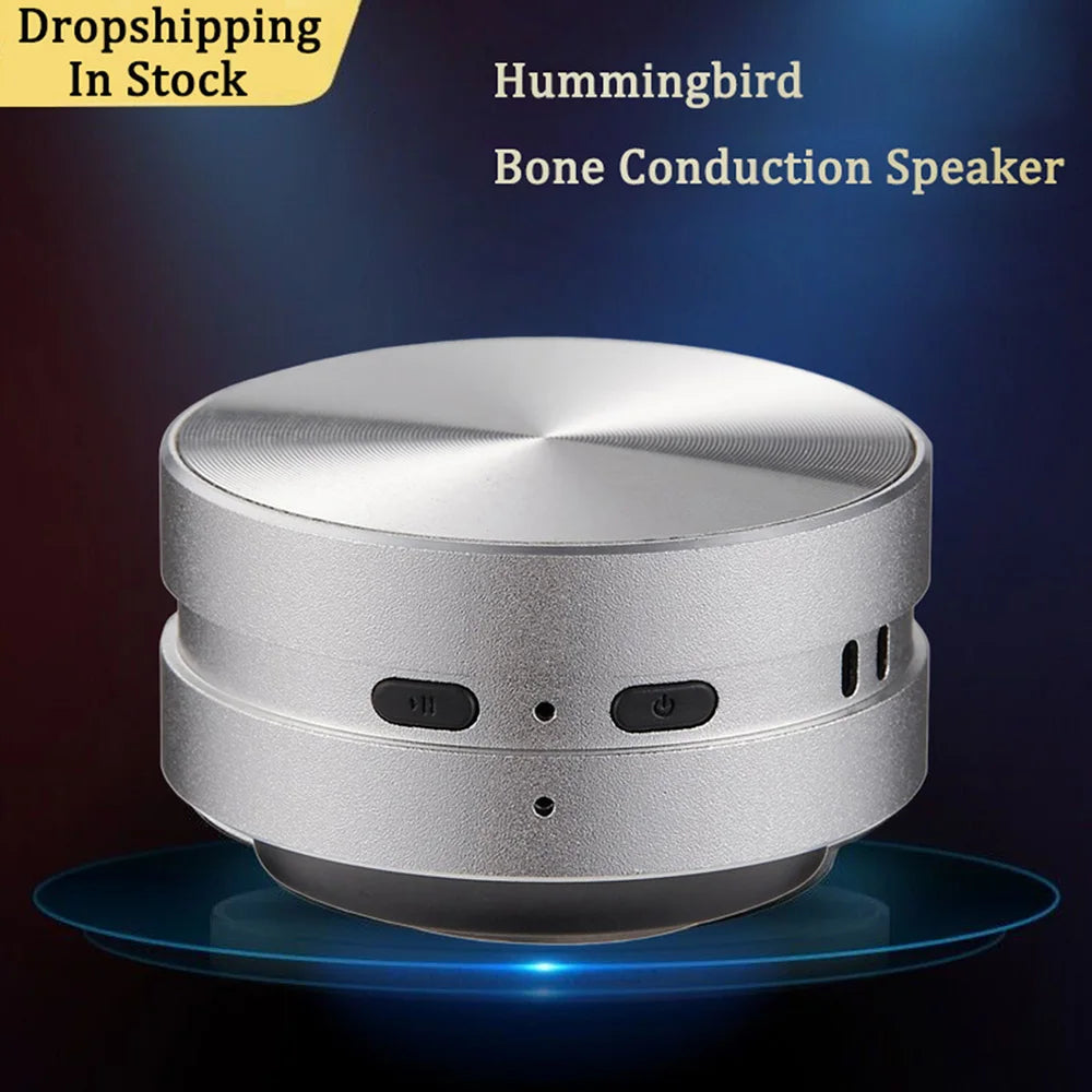 2025 Hot Bone Conduction Speaker Bluetooth-Compatible TWS Wireless Stereo Sound Hummingbird Speaker Dropshipping Wholesale