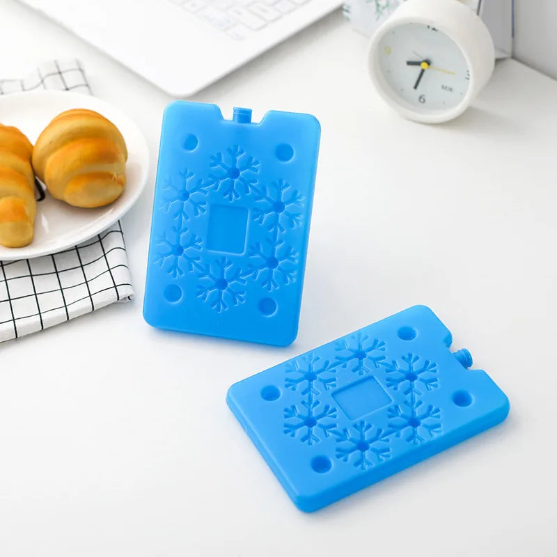 Portable Ice Pack Reusable Freezer Ice Cooling Pack Long-lasting Cooling Water Fill Box FOR Fresh Food Storage Refrigeration