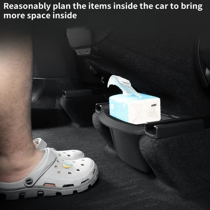 Tesla Model Y 2025-Present Rear Console TPE Organiser Tray