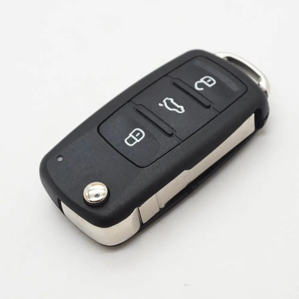 Cocolockey 2/3/4 Button Remote Flip Folding Key Shell for Vw Golf Jetta Passat Bora Sharan Touran for Seat Leon Car Accessories