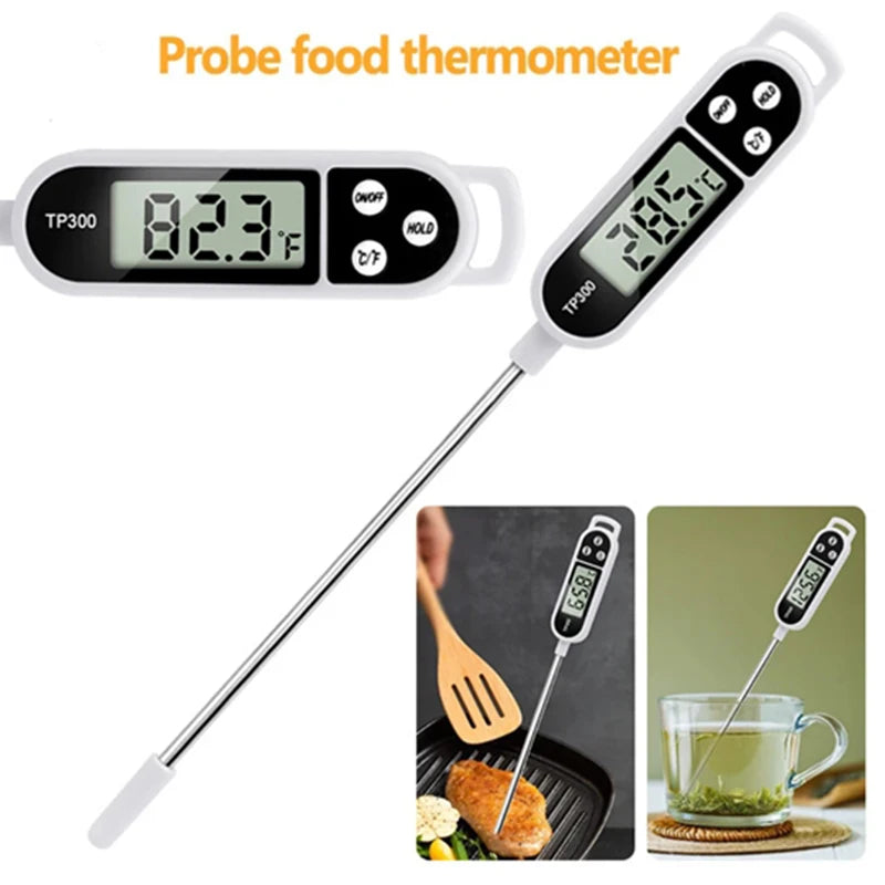 TP300 Precision Digital Food Thermometer for Meat Milk BBQ