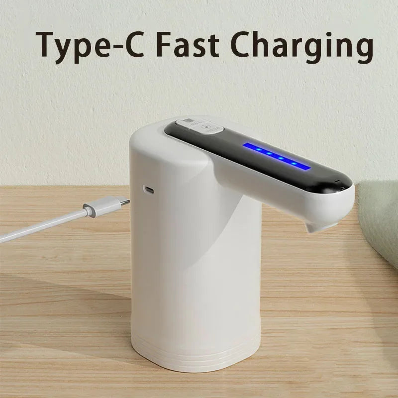 Dispensador de Água Elétrico Duplo Inteligente Bomba de Água Potente Dispensador de Água Automático Bomba com Interruptor para Garrafão de Água para Casa e Escritório