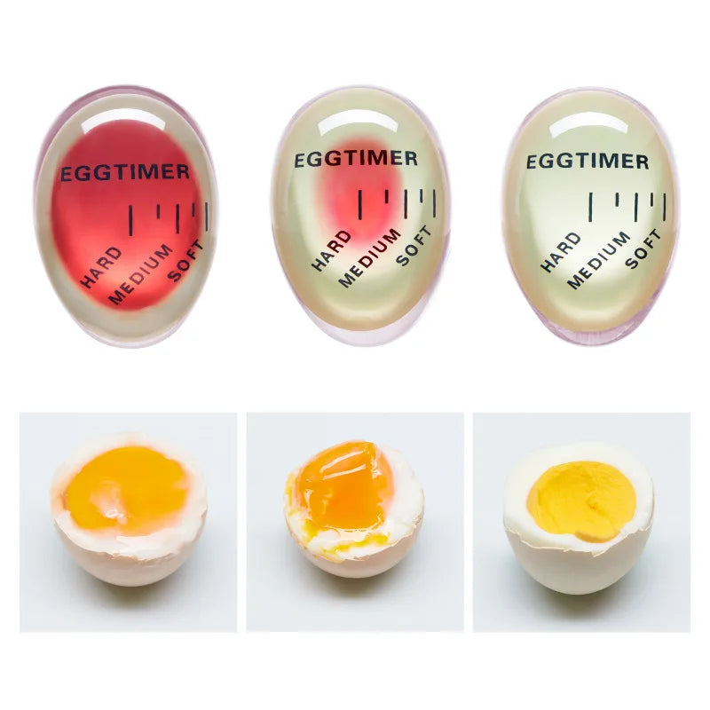 Professional Heat-Sensitive Colour-Changing Egg Timer and Boiling Indicator
