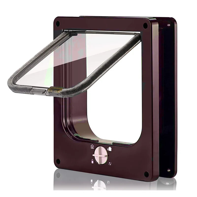 Professional 4-Way Locking Smart Pet Security Door
