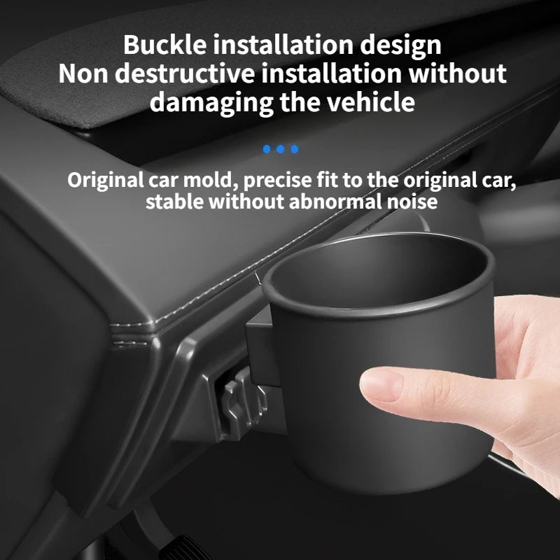 Tesla Model Y Juniper Dashboard Glasses & Cup Holder