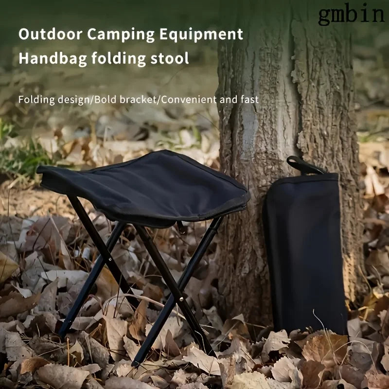 Portable Lightweight Folding Stool Compact Camping Chair Outdoor