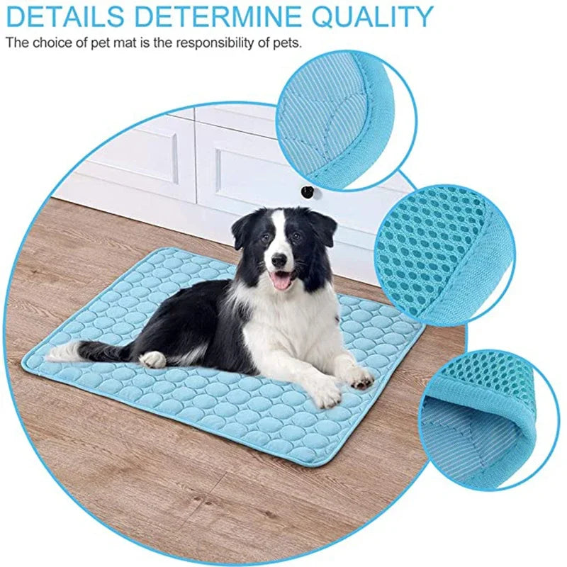 Premium Breathable Cooling Pet Mat for Summer Comfort
