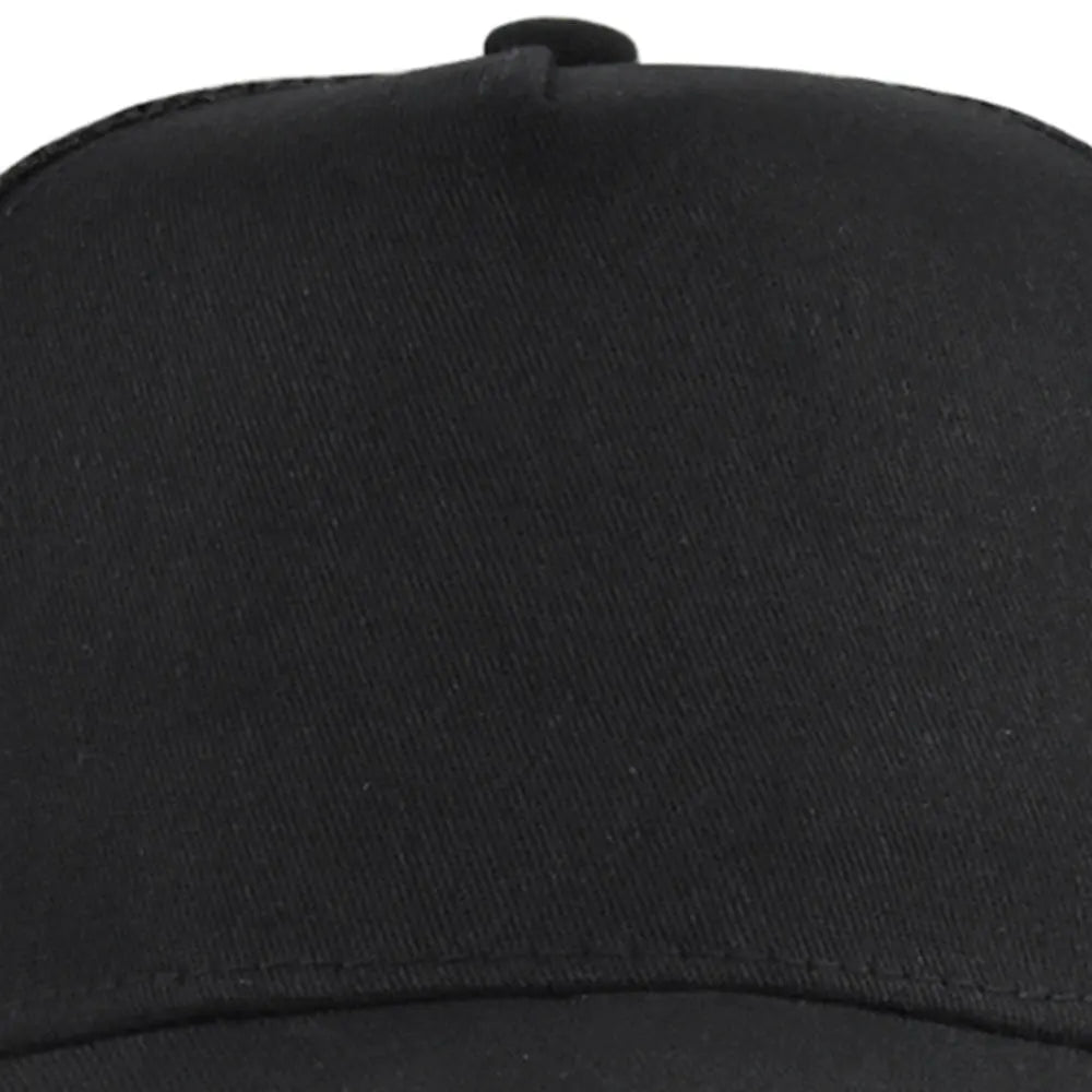 Boné de beisebol impresso com logótipo personalizado Topo Rígido Bonés de Rede de 5 Painéis para Homens Mulheres Boné Respirável Chapéu de Sol Gorra de Cor Pura Atacado