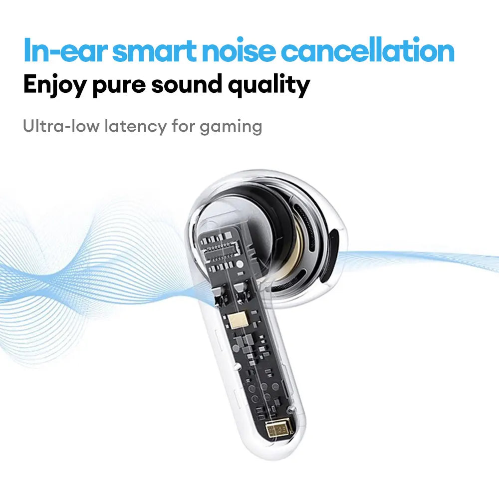 Lenovo LE209 Wireless Bluetooth Earphone ANC Noise Reduction HiFi Music Bluetooth Headphone 30H Battery Life Gaming Headset