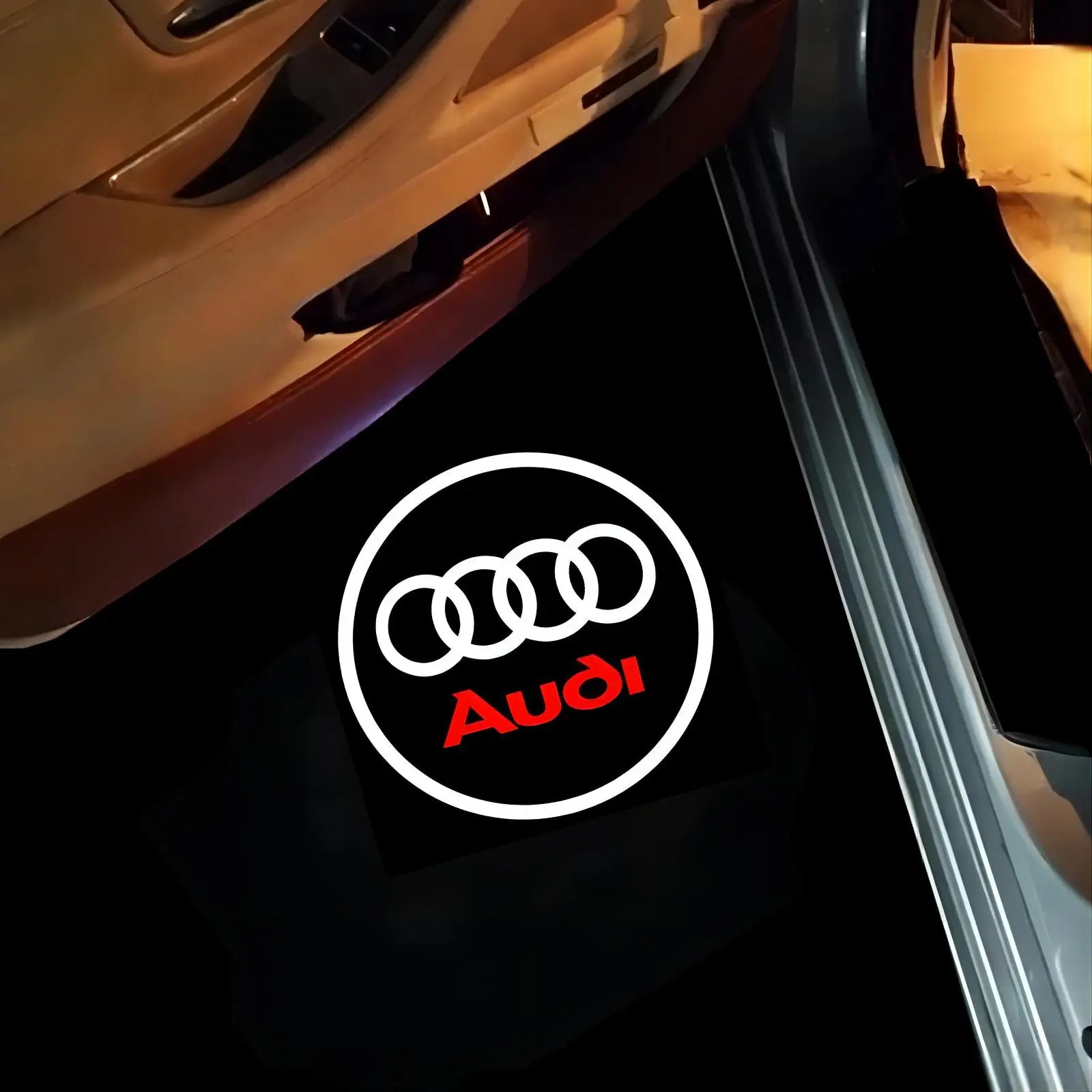 Car Door Welcome Light Led Projector Lamp For Audi A3 A4 B8 8P 8V A6 C7 A5 Q5 B7 B6 B9 SLINE QUTTRO RS Q3 Q7 S3 S4 S5 SQ5 S6 A8