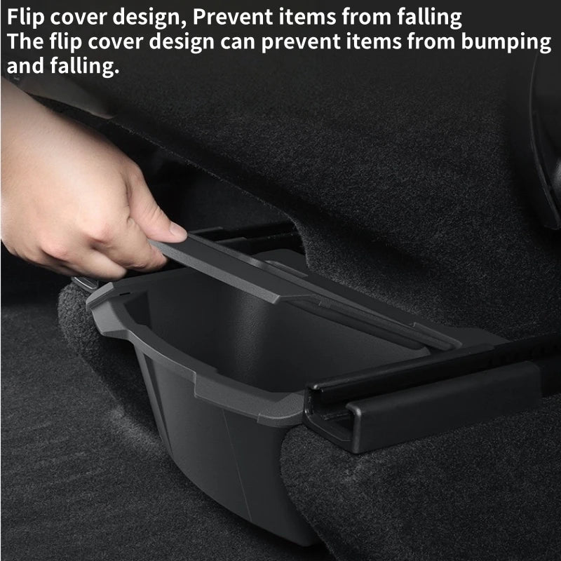 Tesla Model Y 2025-Present Rear Console TPE Organiser Tray