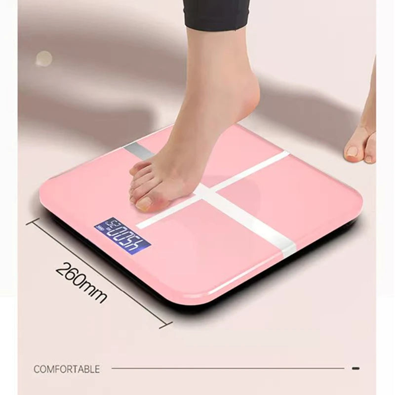 Weight Scale  Loss Weighing Device LED Display Smart Body Weight Scale Precision Electronic Scale for Home Office Adult