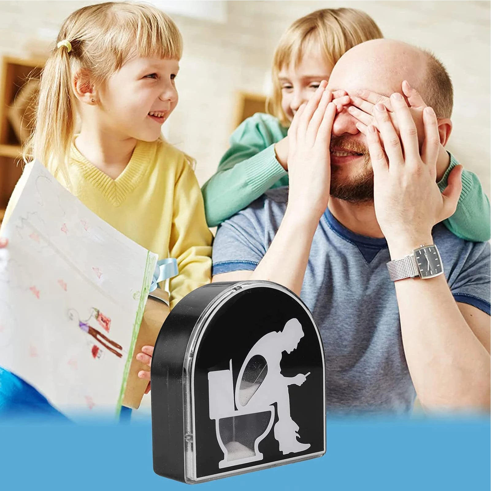 2025 new 5-minute hourglass toilet hourglass timer creative toilet hourglass, childrens brush timing tool, home garden home