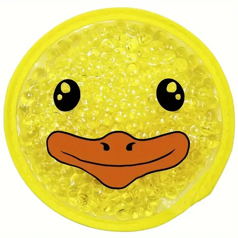 Reusable Cartoon Gel Ice Pack for Injuries Dual Hot & Cold Compress Cute Cold Hot Pack For Elbow Knee Toothaches First Aid