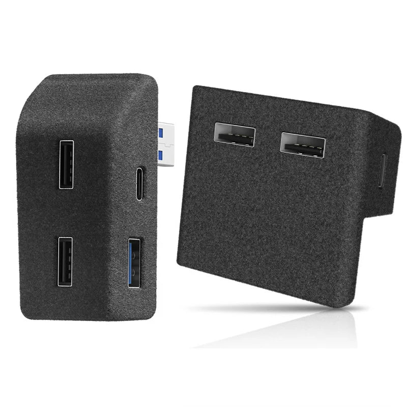 Tesla Model 3 & Model Y Juniper Glovebox Flocked USB Hub