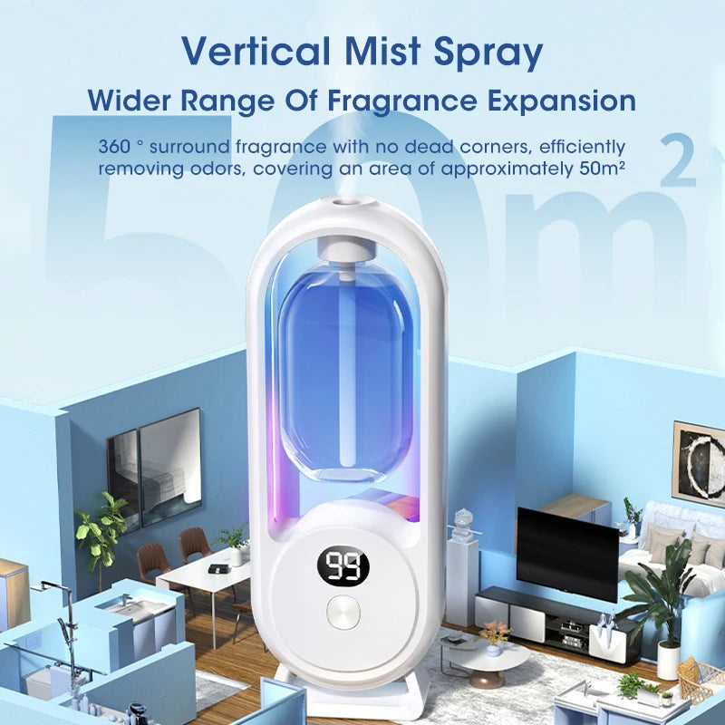 Smart 5-Speed Essential Oil Diffuser and Household Deodoriser