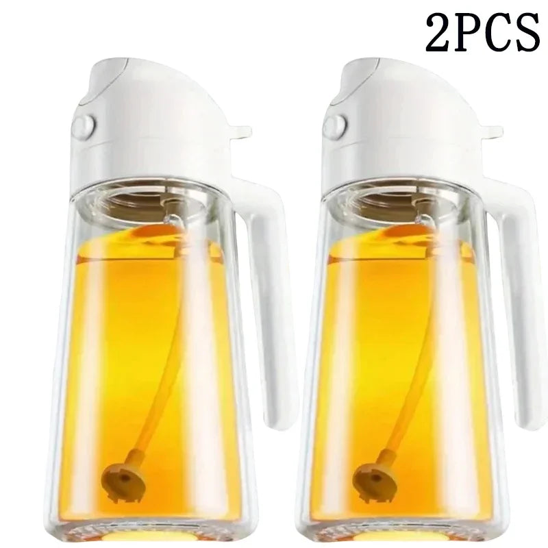 Professional 2-in-1 Atomised Oil Spray and Pour Bottle