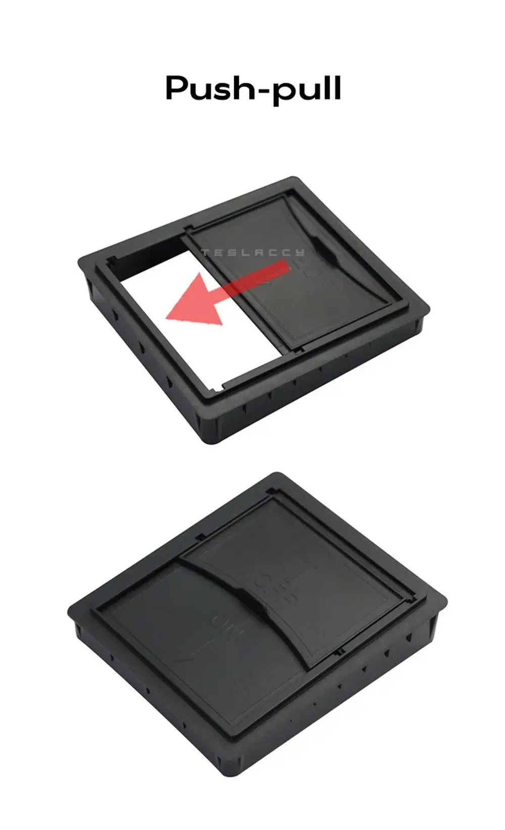 Tesla Model Y 2020-2024 Hidden Armrest Concealed Storage Box