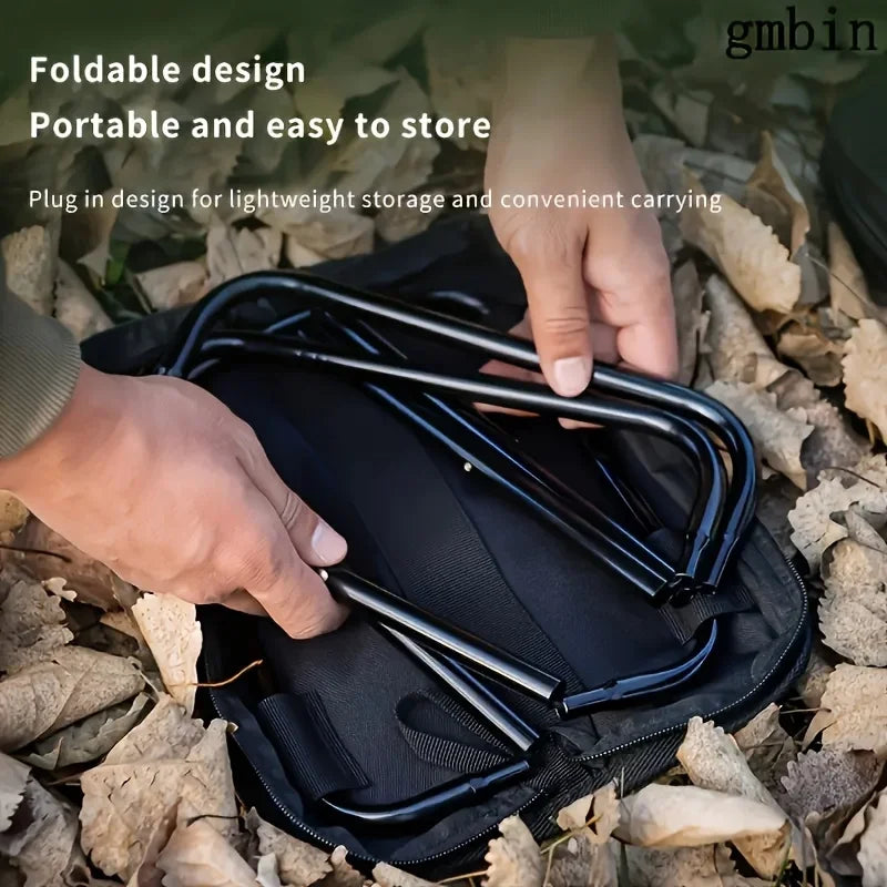 Portable Lightweight Folding Stool Compact Camping Chair Outdoor
