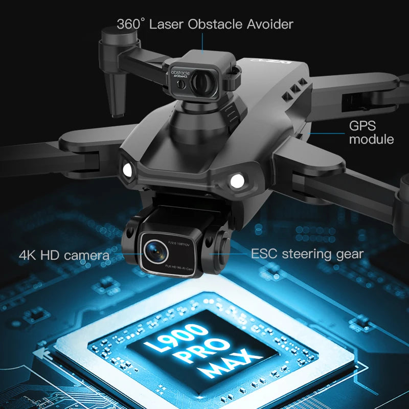 L900 Pro SE Max 4K GPS Drone – Brushless Motor & Professional Aerial Photography