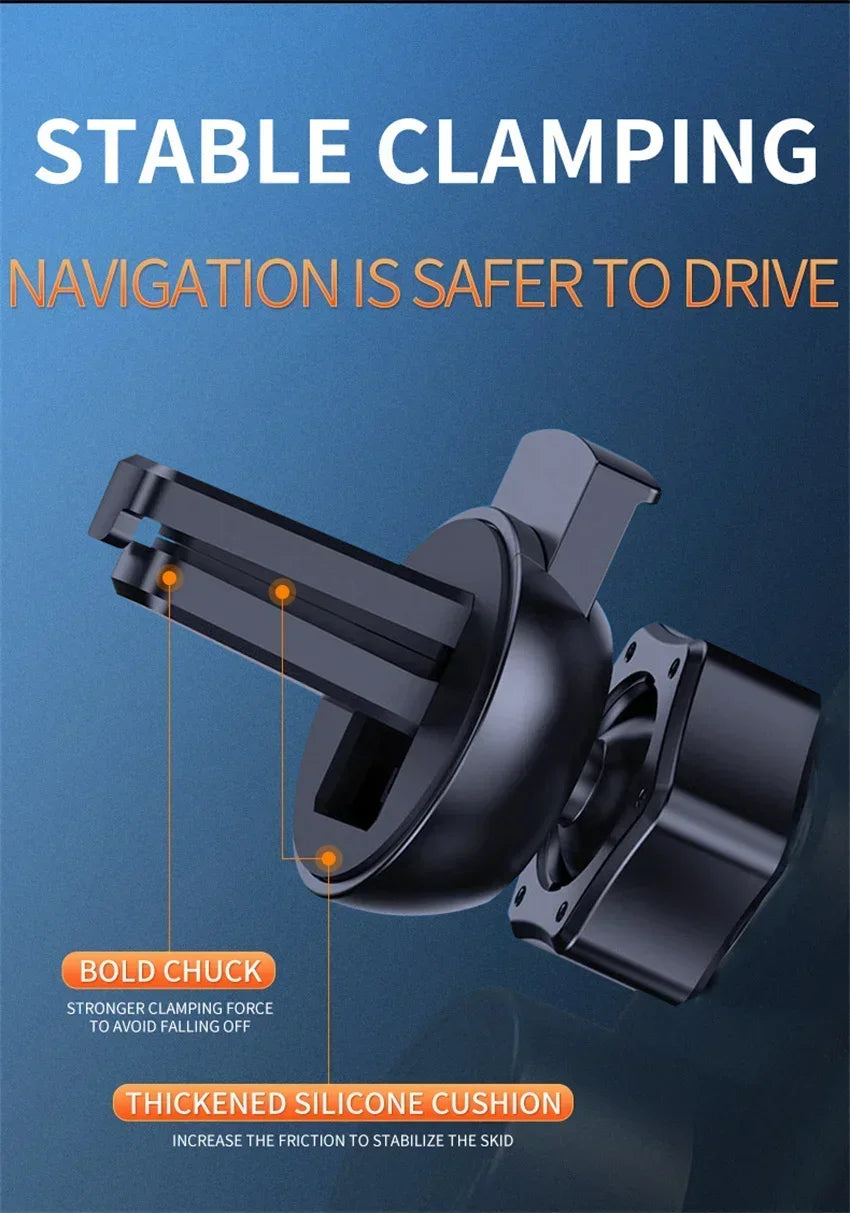 100W Car Magnetic Wireless Charger Phone Holder For iPhone 17 16 15 14 13 12 Pro Samsung Xiaomi Fast Charging Wireless Chargers