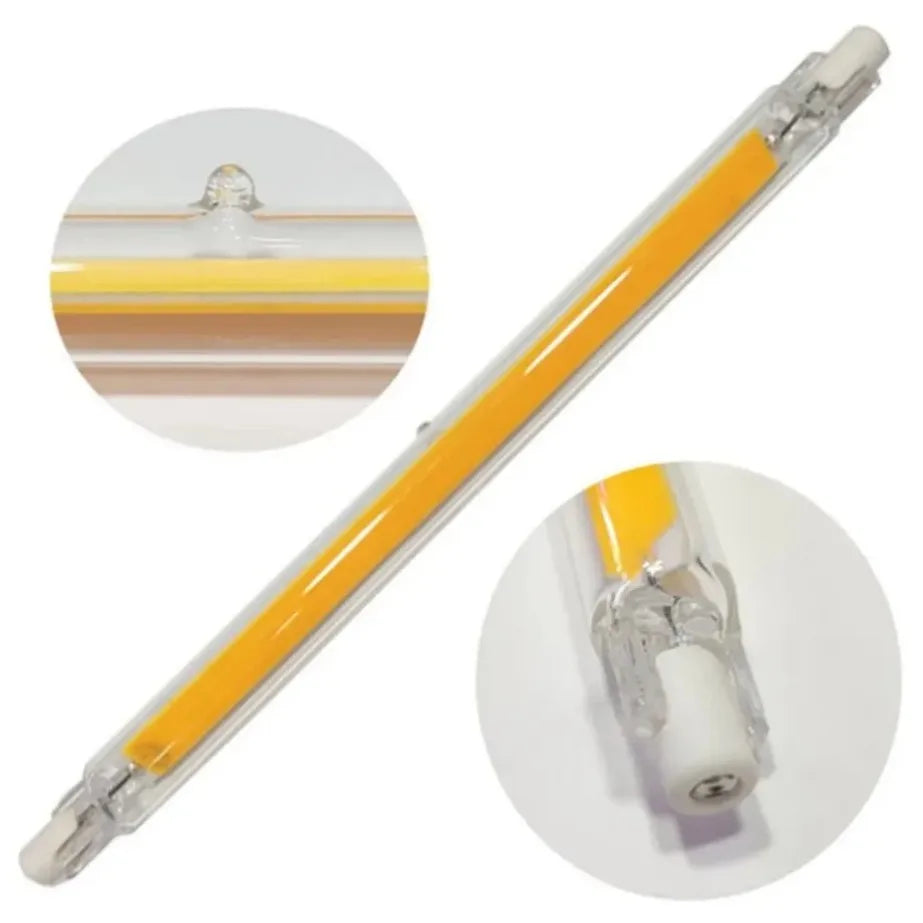 PaaMaa R7S LED COB Glass Tube 78mm 189mm 118mm J78 J118 High Power COB Light Bulb AC 110V 220V Home Replace Halogen Lamp