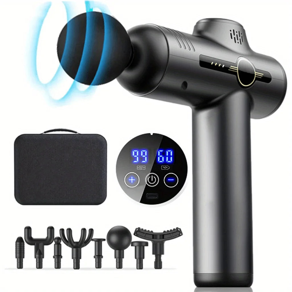 Portable Deep Tissue Fascia Massage Gun for Muscle Recovery