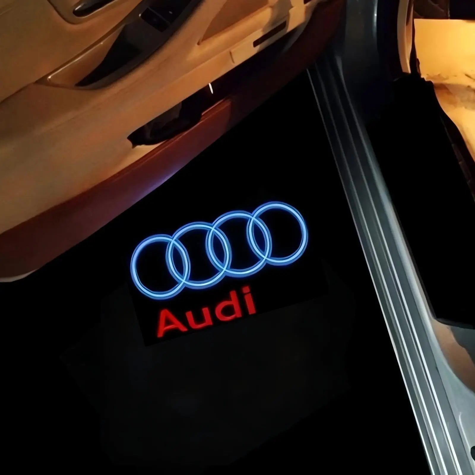 Car Door Welcome Light Led Projector Lamp For Audi A3 A4 B8 8P 8V A6 C7 A5 Q5 B7 B6 B9 SLINE QUTTRO RS Q3 Q7 S3 S4 S5 SQ5 S6 A8