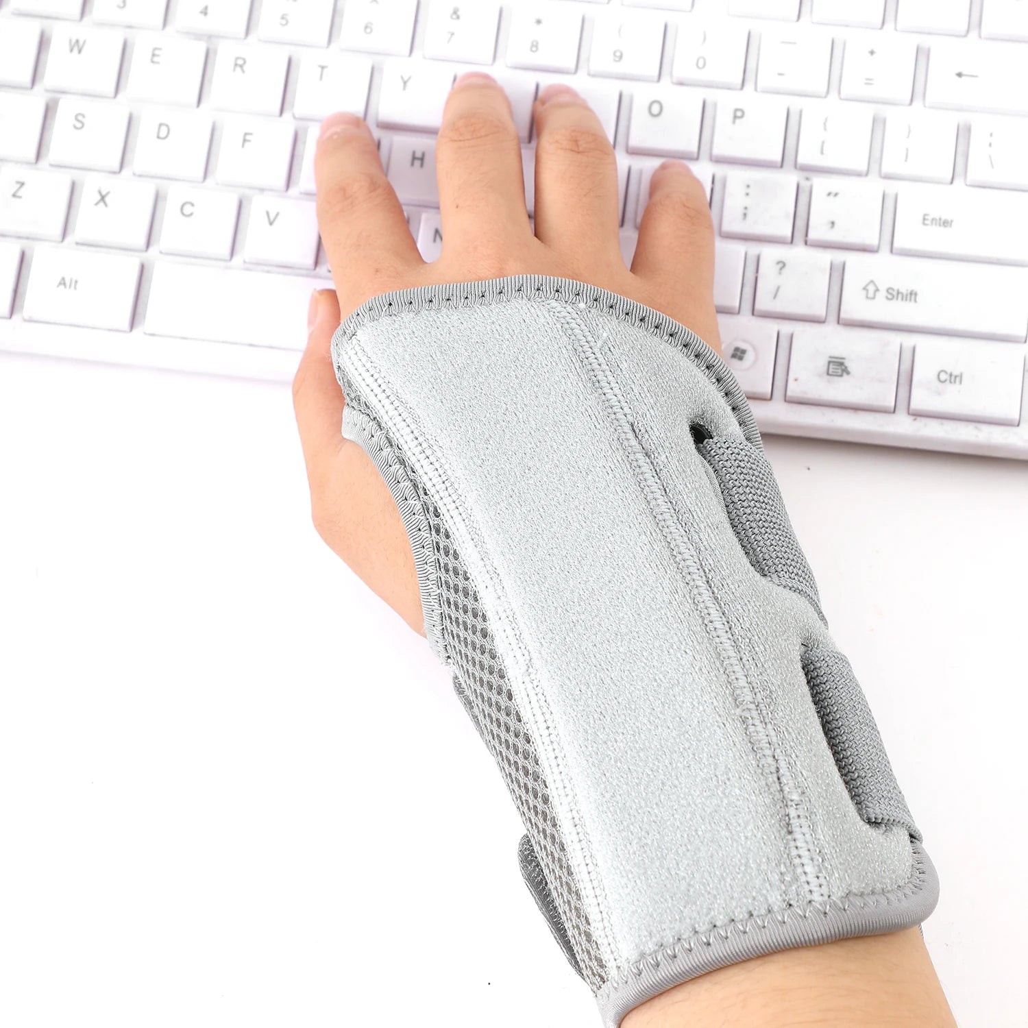 Ergonomic Wrist Brace with Splints for Pain Relief Support