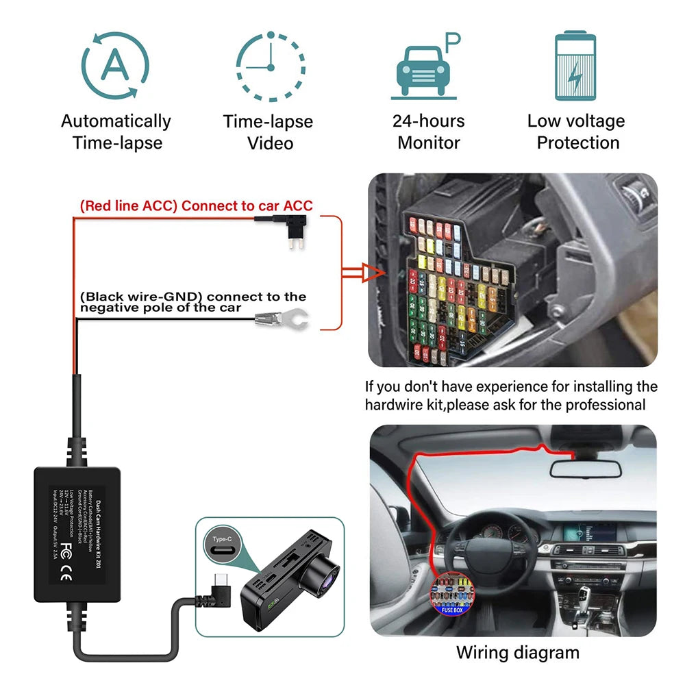 1080P WIFI Dual camera Dash Cam for cars,Front And Inside,car camera with IR Night Vision,Loop Recording,wide angle Car DVR Came
