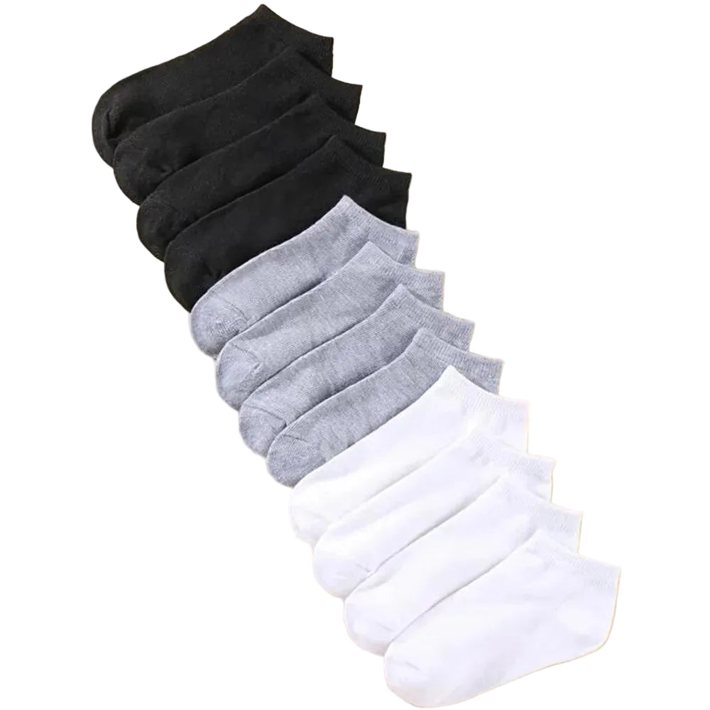 Unisex Breathable Bamboo Low-Cut Deodorant Ankle Socks