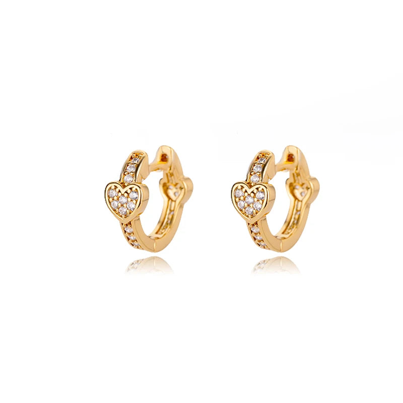 Modern Butterfly Gold Stainless Steel Hoop Earrings Trend