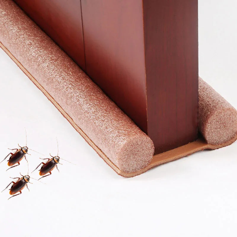 1 Door Bottom Door Seam Sealing Strip Under the Door Thickened Sound Insulation Bug Proof Windproof Dust Household Door Bedroom