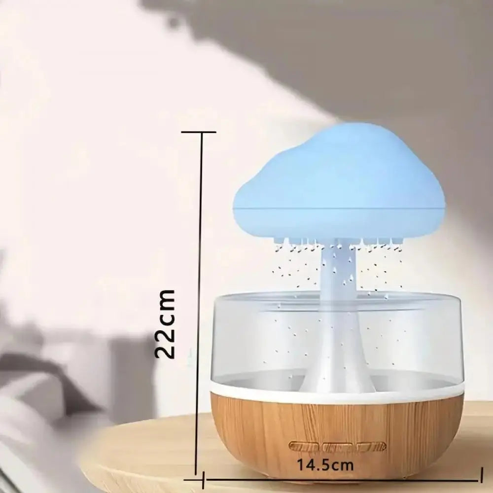 RainCloud Glow – Smart Raindrop Humidifier & Mood Light
