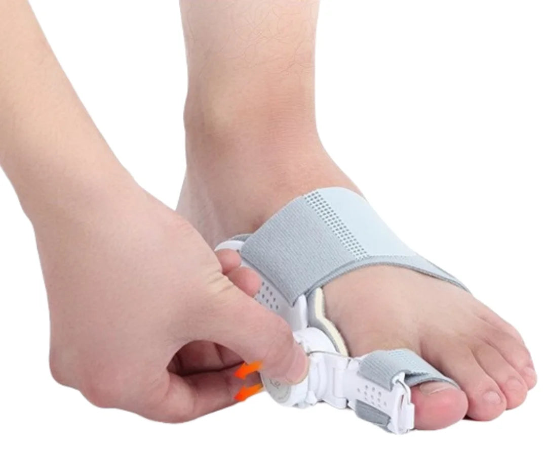 Adjustable Knob Bunion Corrector and Big Toe Alignment Splint