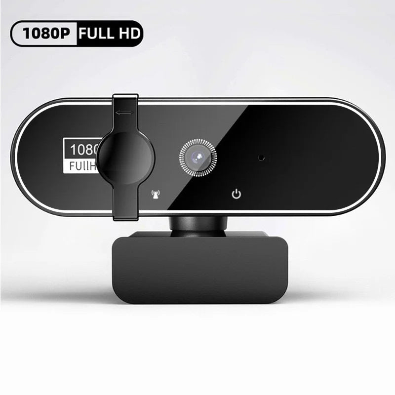 Câmara Web Lenovo 4K HD Mini com Microfone, Câmara Web Full HD 2K, Webcam USB com Foco Automático para PC, Portátil, Captação de Vídeo