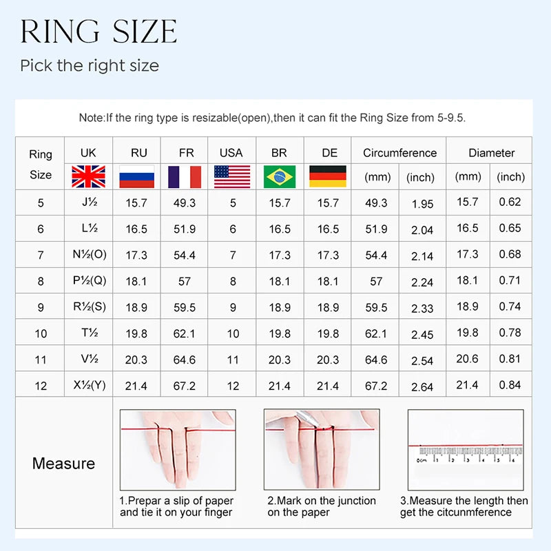 925 Sterling Silver Oval 1-8Ct Zircon Luxury Engagement Wedding Ring