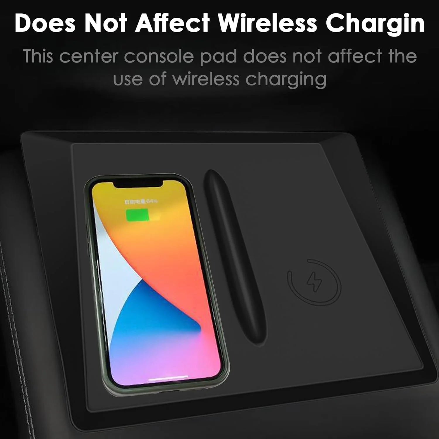 Tesla Model Y 2025-Present Juniper Wireless Charger Silicone Mat