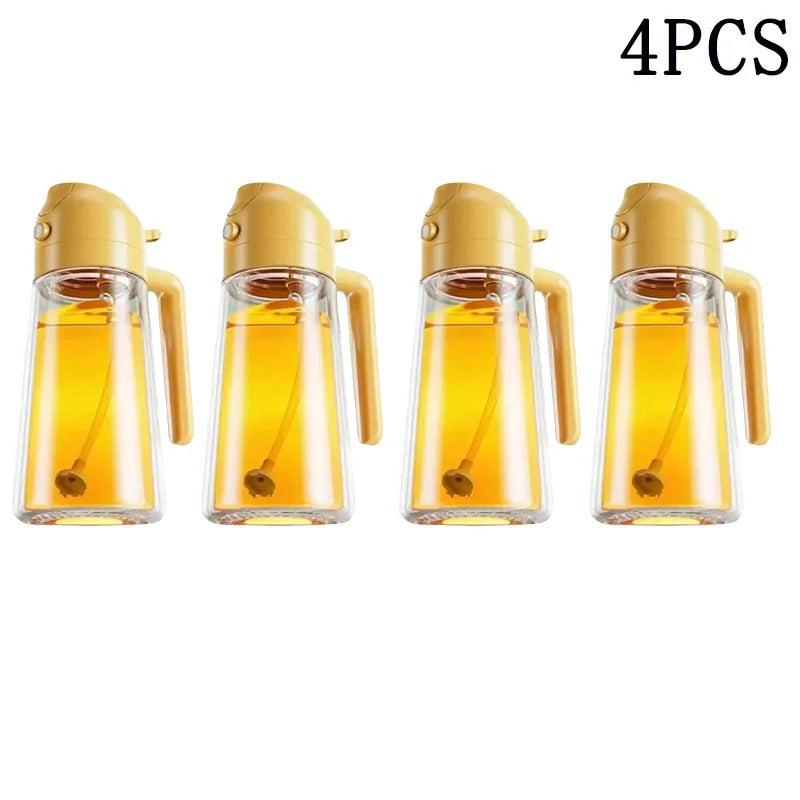 Professional 2-in-1 Atomised Oil Spray and Pour Bottle