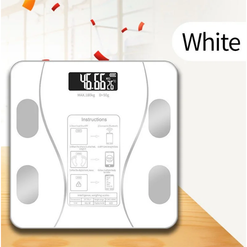 Bluetooth Body Fat Scale And Weight Scale Accurately Capture Subtle Changes And Detect Multiple Types Of Health Data