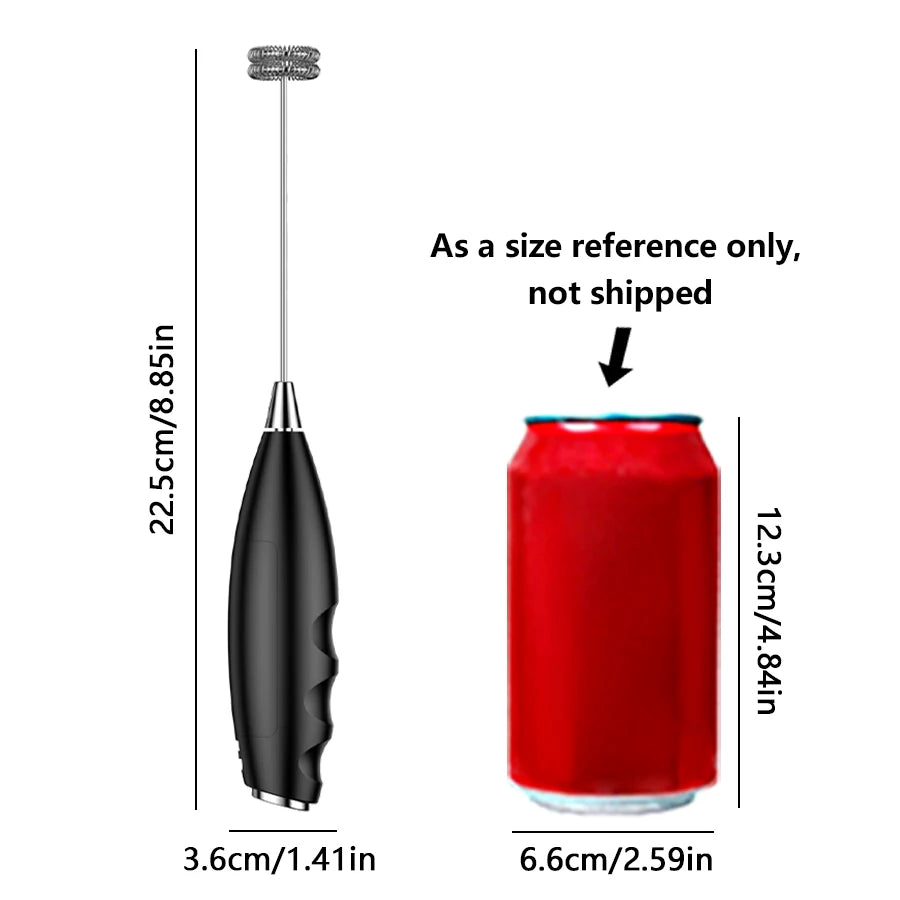 Handheld Milk Frother and Mini Whisk Mixer