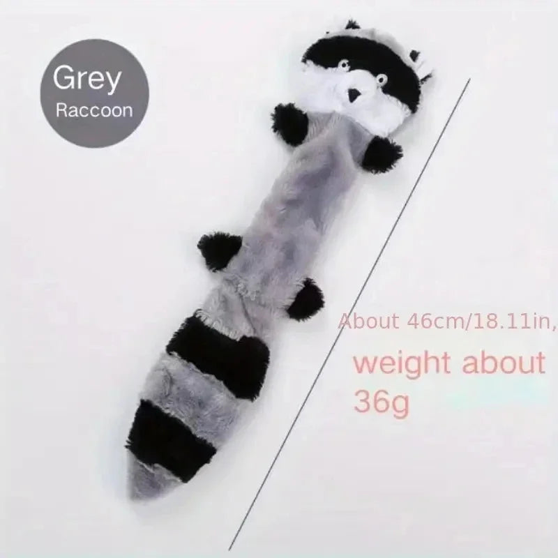 Bite-Resistant Vocal Plush Fur Shell Dog Toy for Dental Care