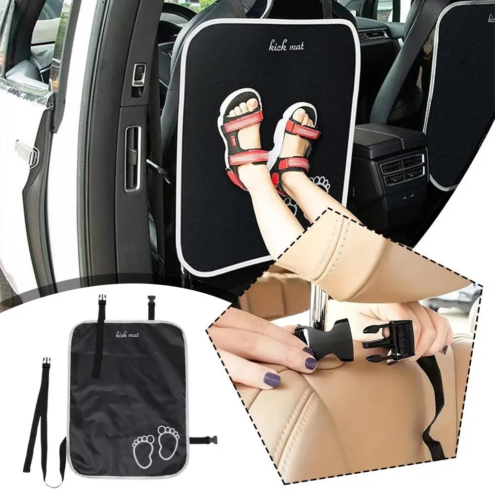 Car Seat Back Protector All Season Baby Kids Anti-Kick Mat Pad Waterproof Protection Car Interior Accessories