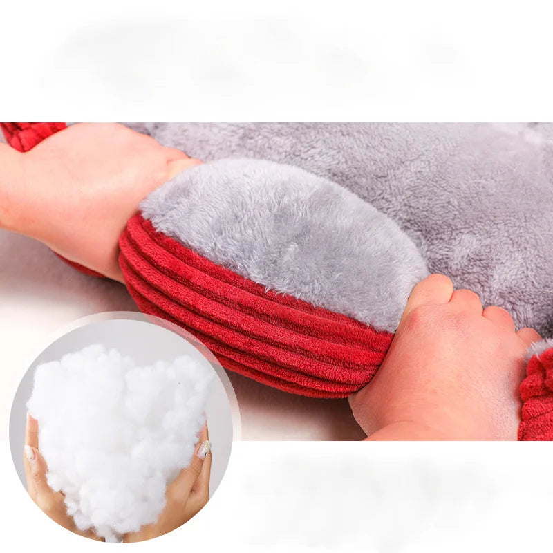 Cama Quadrada para Cães, Acessórios para Animais de Estimação, Cama Sofá Calmante de Pelúcia com Almofada Macia para Gatos e Cães Pequenos e Médios