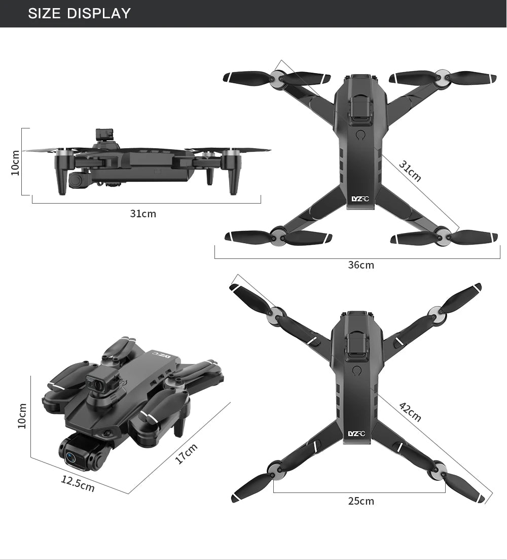 L900 Pro SE Max 4K GPS Drone – Brushless Motor & Professional Aerial Photography