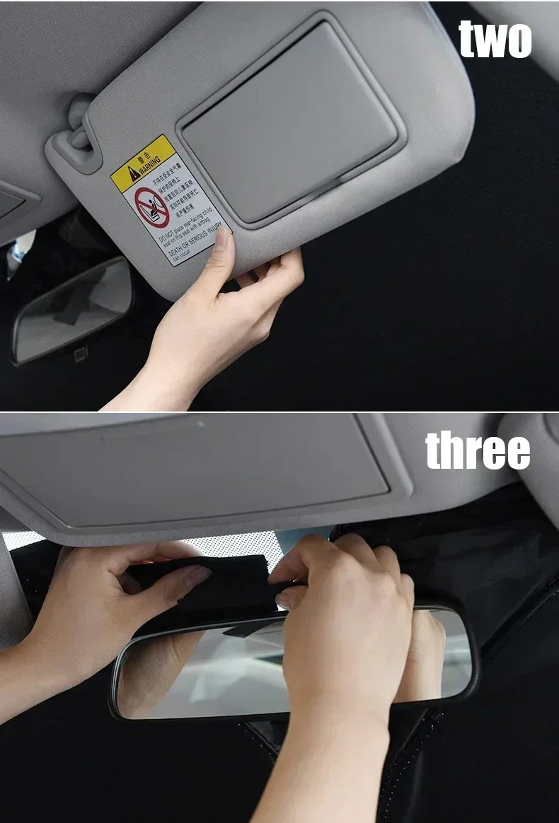 Car Windshield Sun Shade For Citroen Picasso Sunshade Summer Visor Protector Foldable Blocks UV Rays Protection Accessories