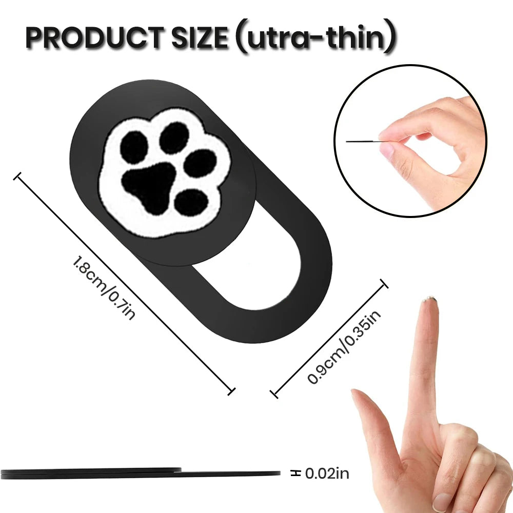 3/6Pcs Webcam Cover Slide, Ultra Thin Phone Camera Cover, Camera Cover Blocker for Macbook, iMac, Laptop, Desktop, Pc, iPad