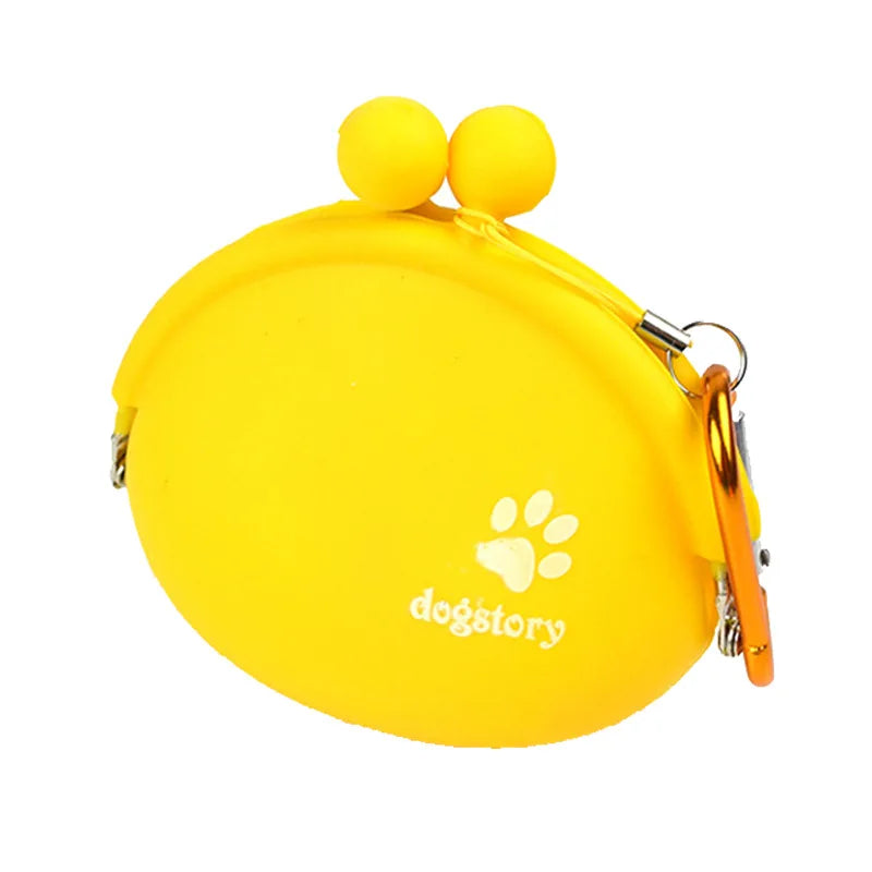 Silicone Portable Dog Training Snack Pouch Travel Bag