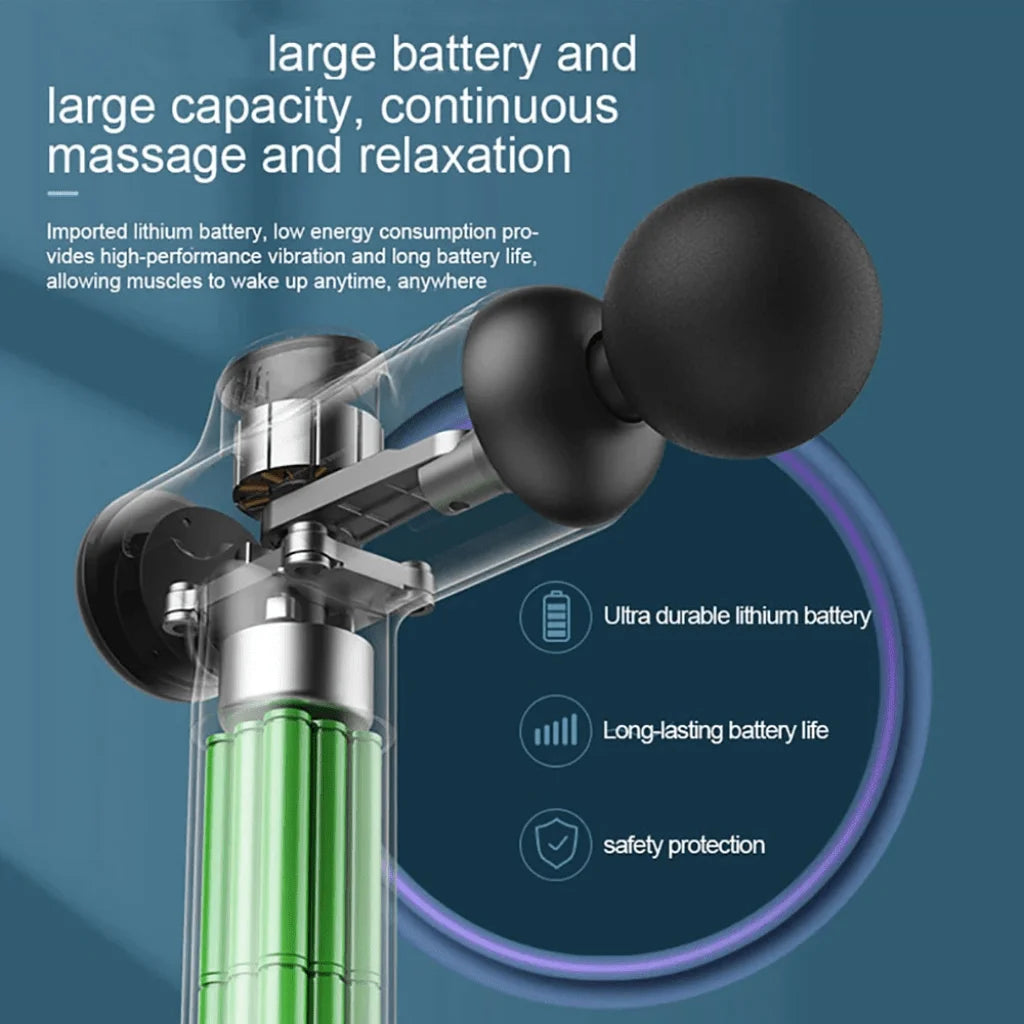 Portable Deep Tissue Fascia Massage Gun for Muscle Recovery